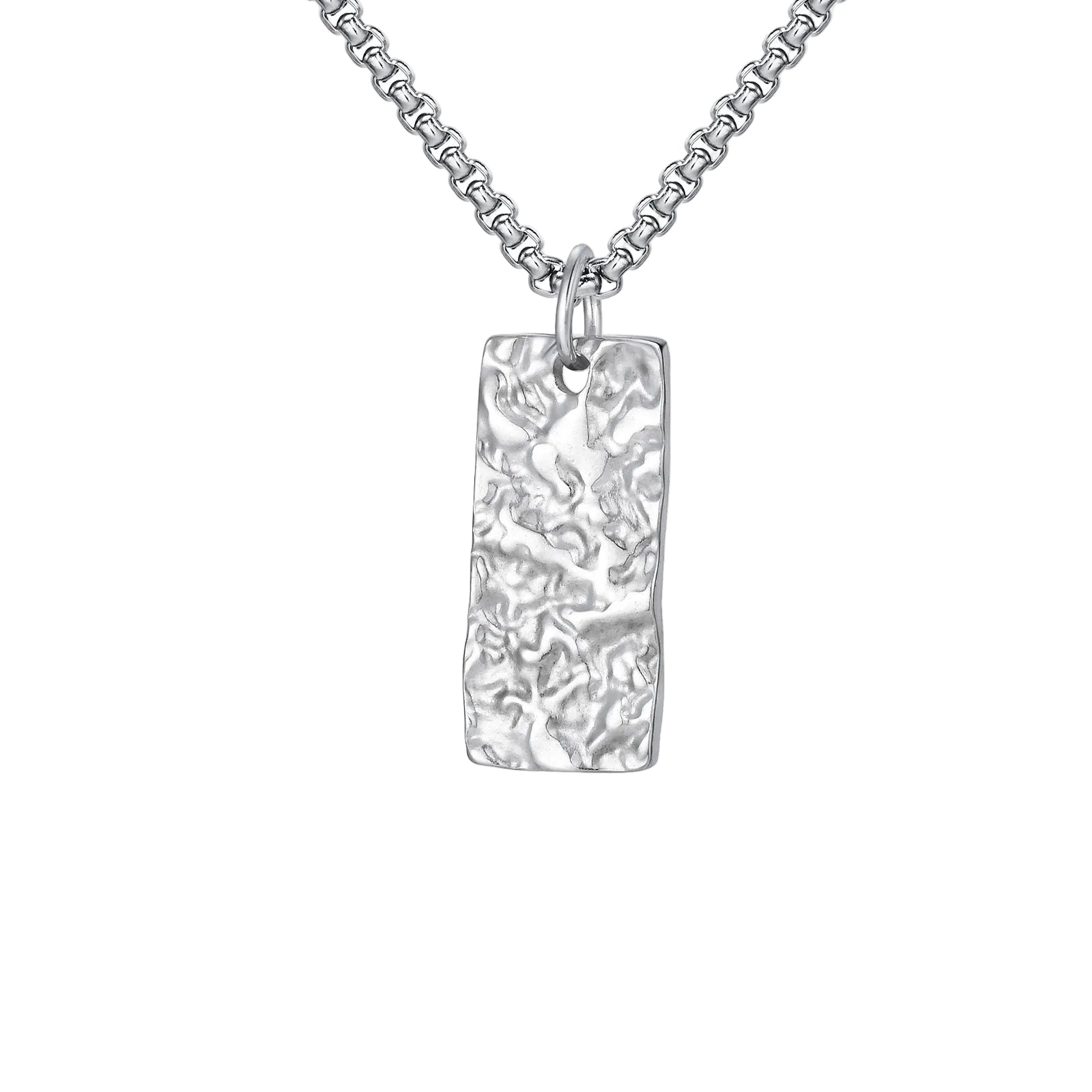 Collar Barra Martillada Ziven Oro