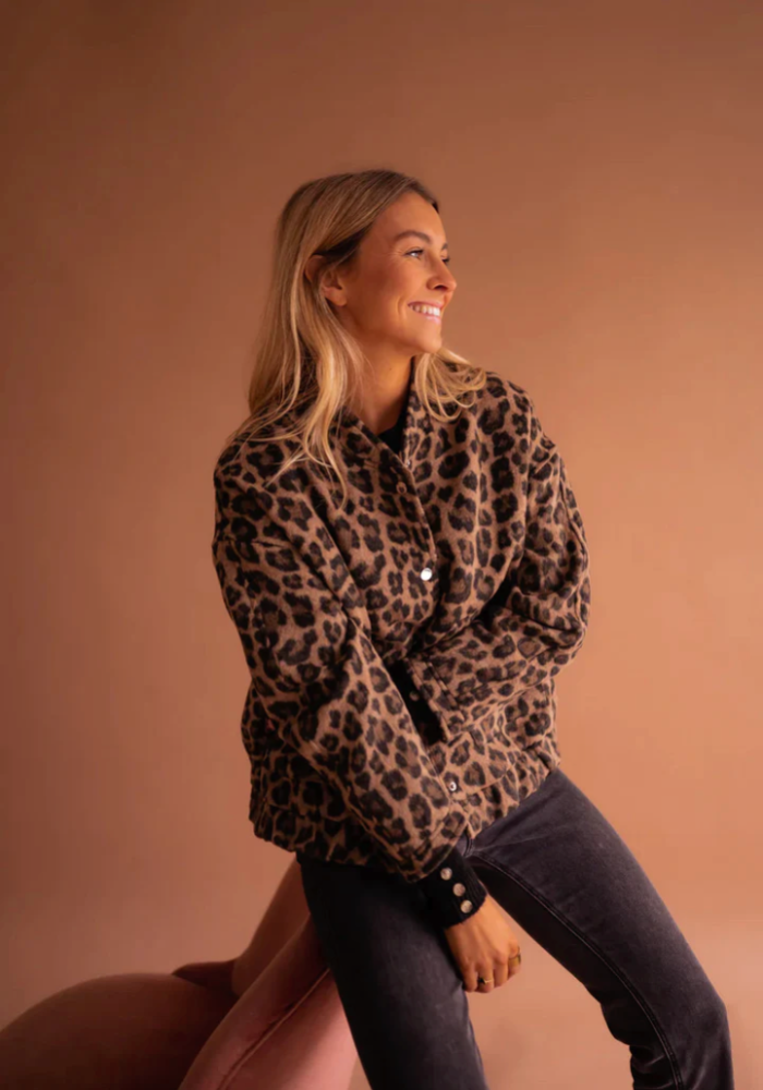 Sofia | Giacca leopardata