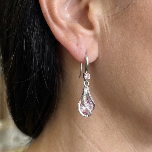 Pendientes Rosalith Giratorios Luminosos