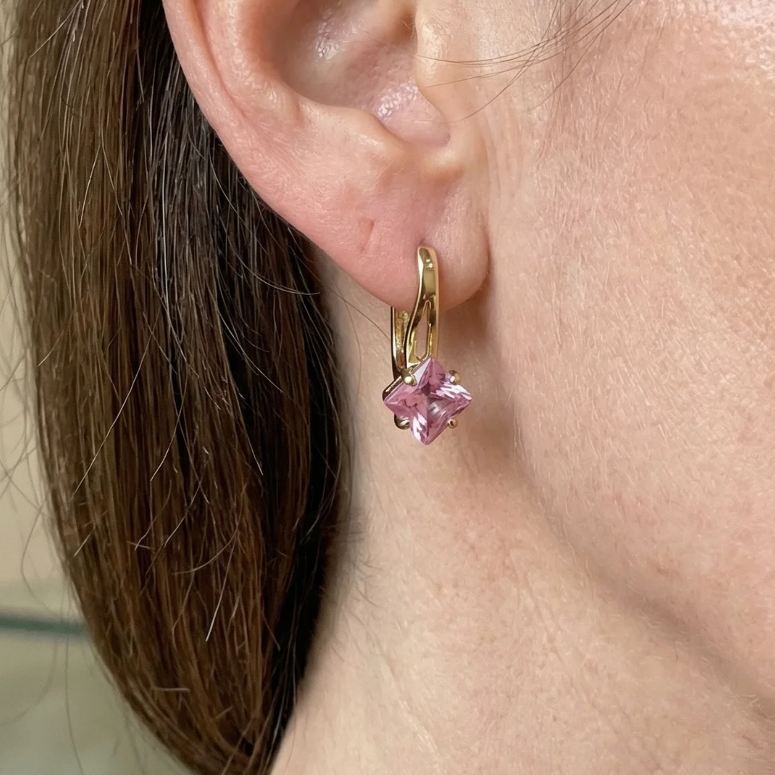 Pendientes Rosaluxe Luz de Corona