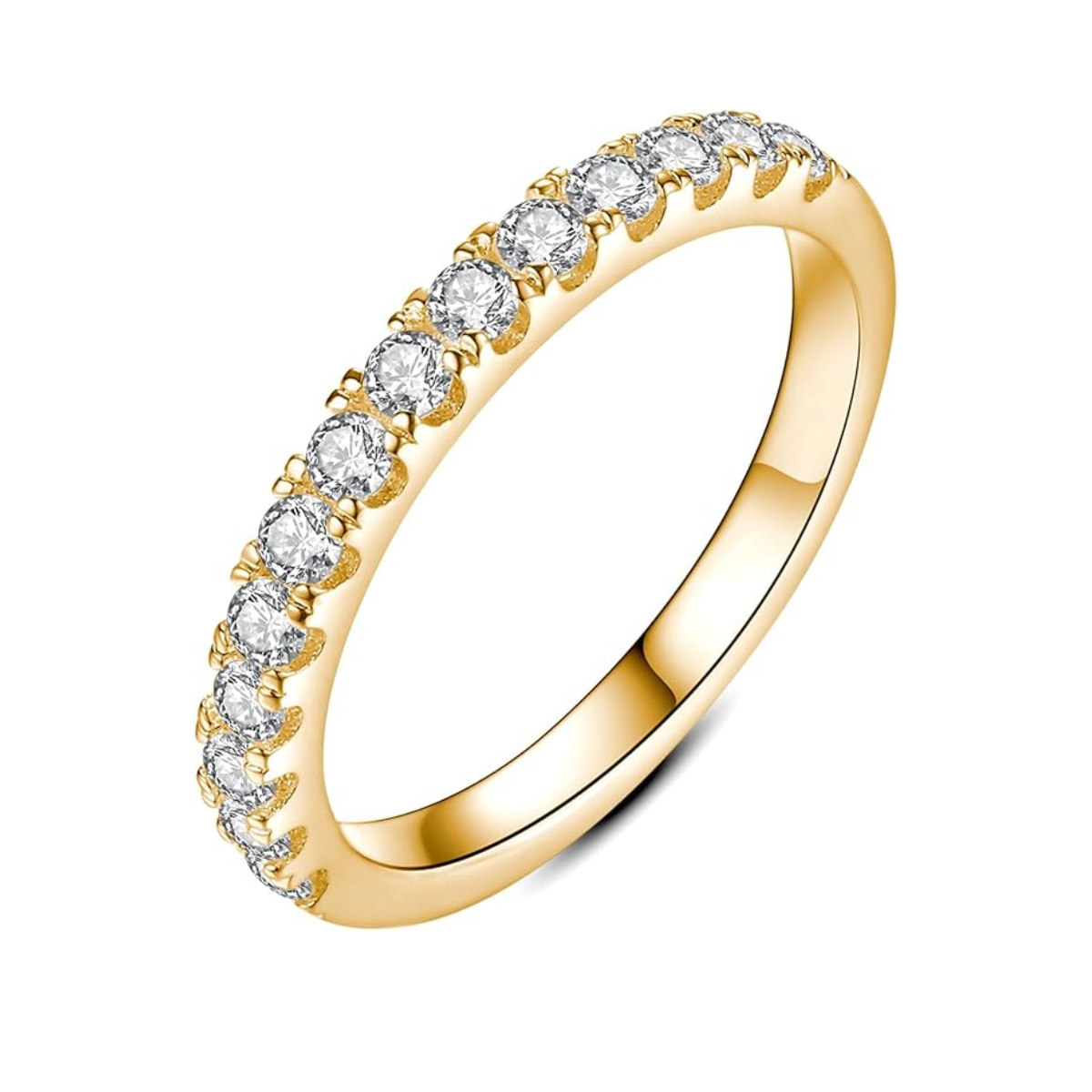Anillo Alianza Oro Blanco