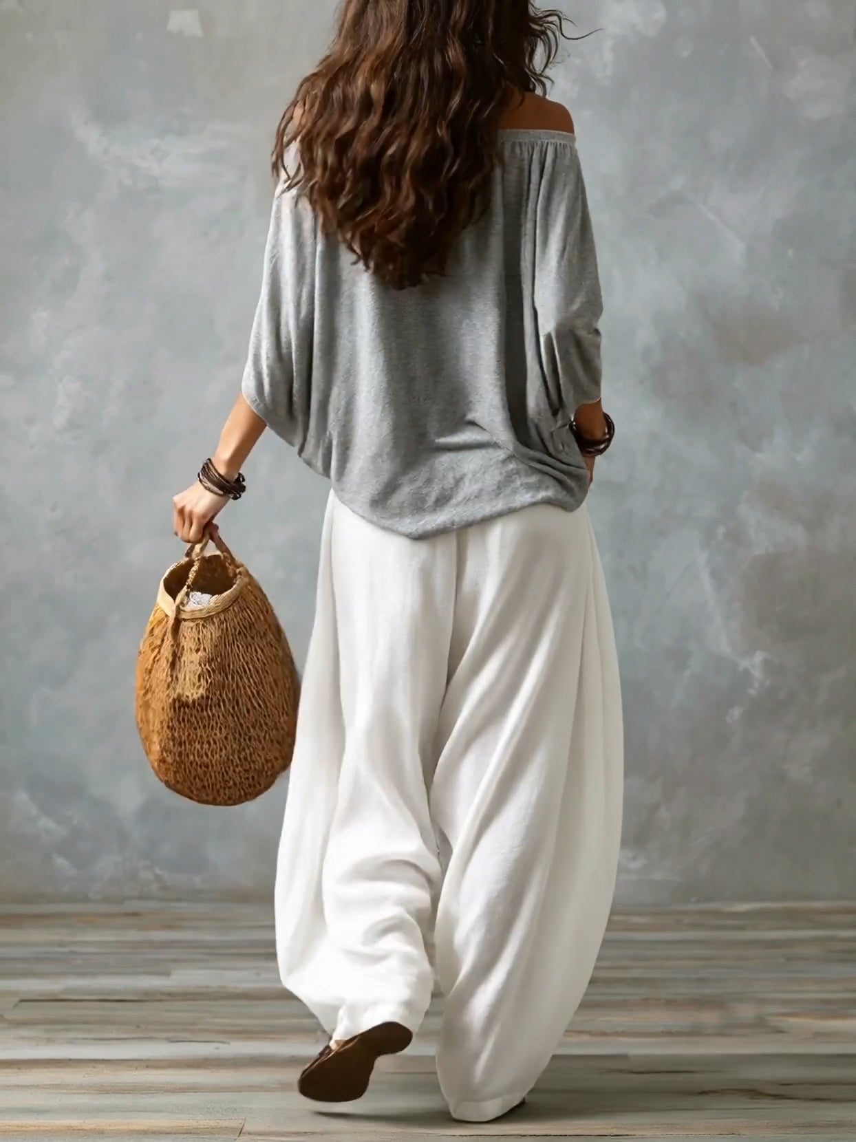 Nadia | Conjunto Bohemio con Pantalón Farol