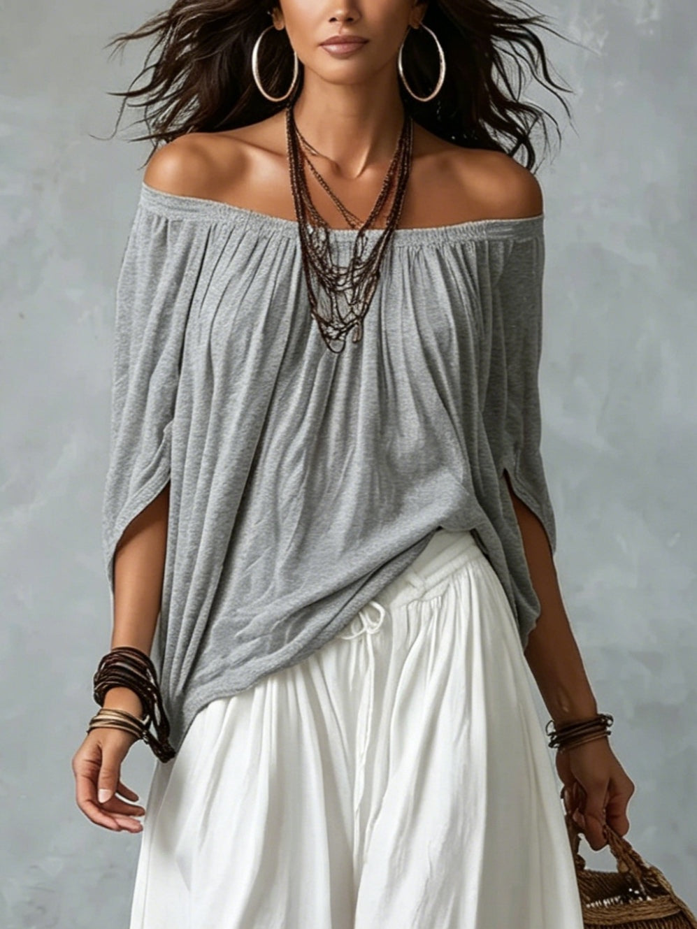 Nadia | Conjunto Bohemio con Pantalón Farol