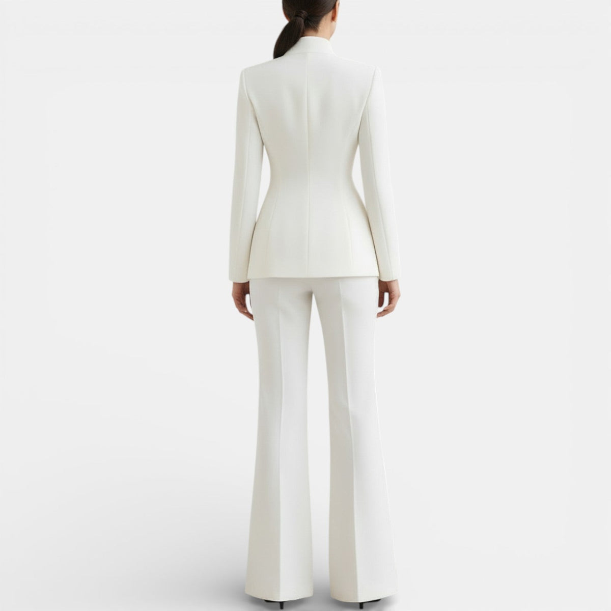 Conjunto de Traje Elegante para Mujer | Chaqueta y Pantalón Profesional