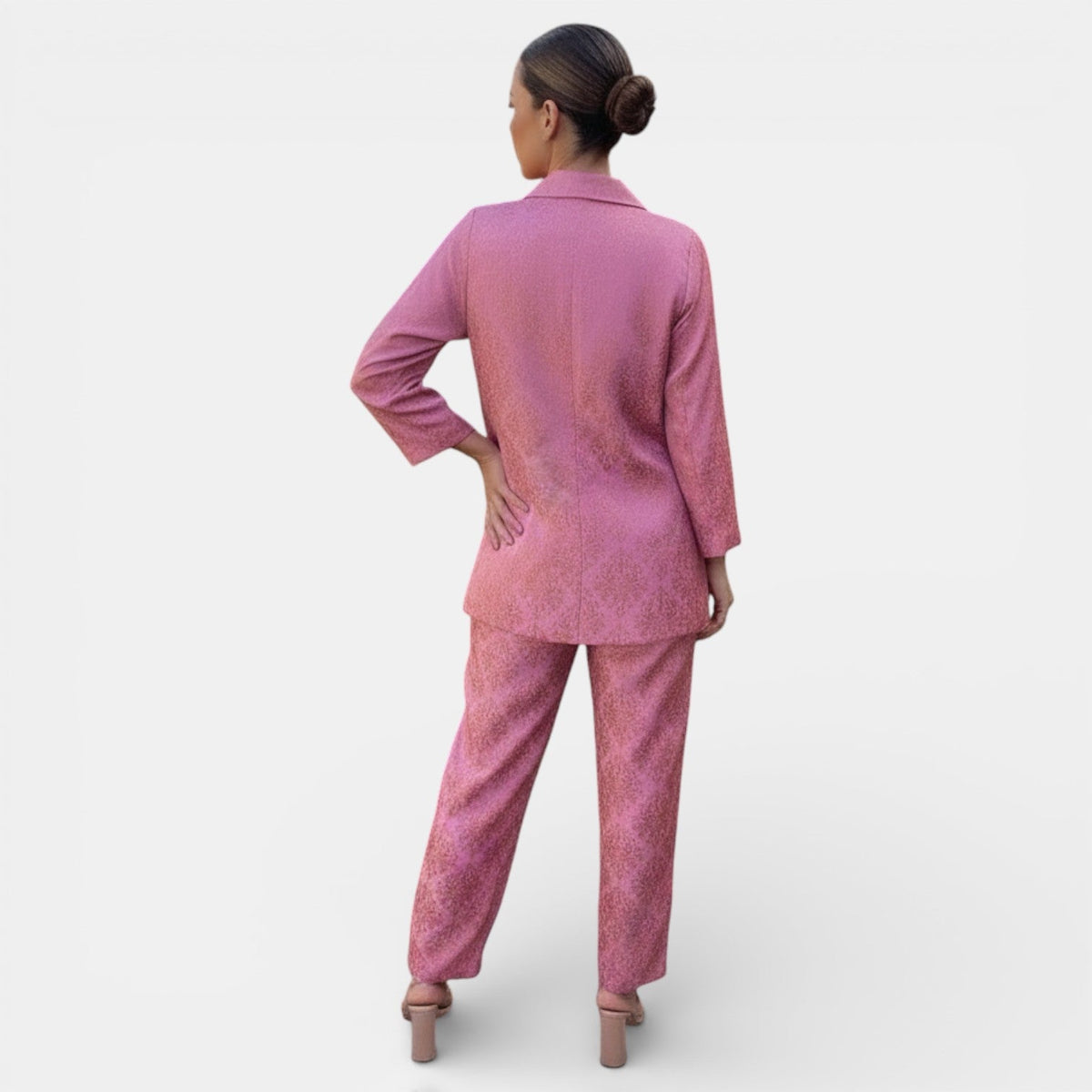 Conjunto Blazer y Pantalón Wide Leg para Mujer