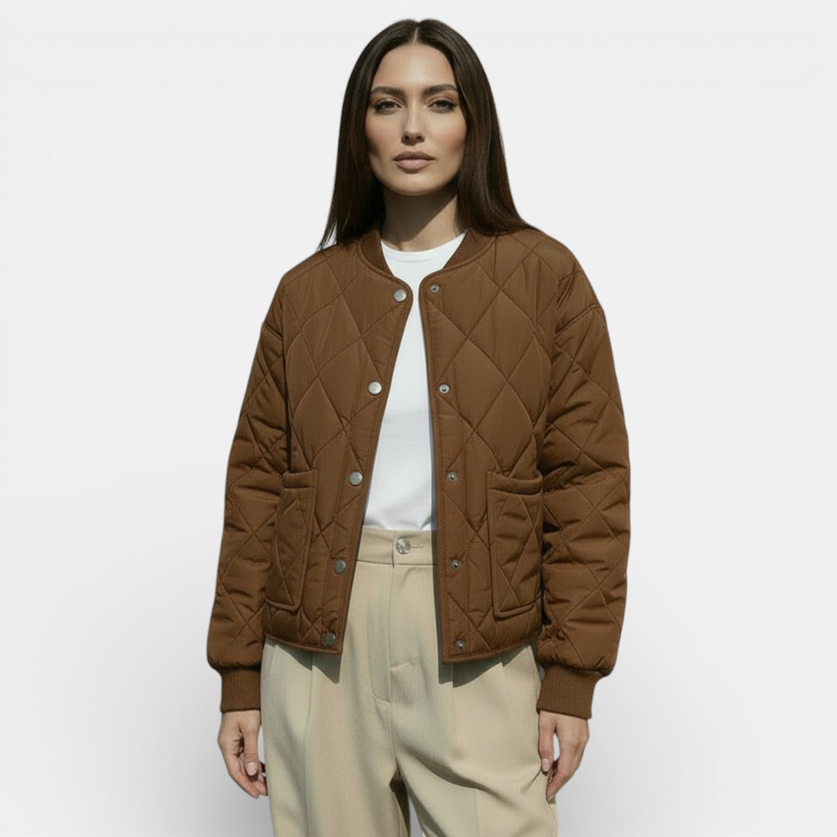 Chaqueta Acolchada Ligera para Mujer