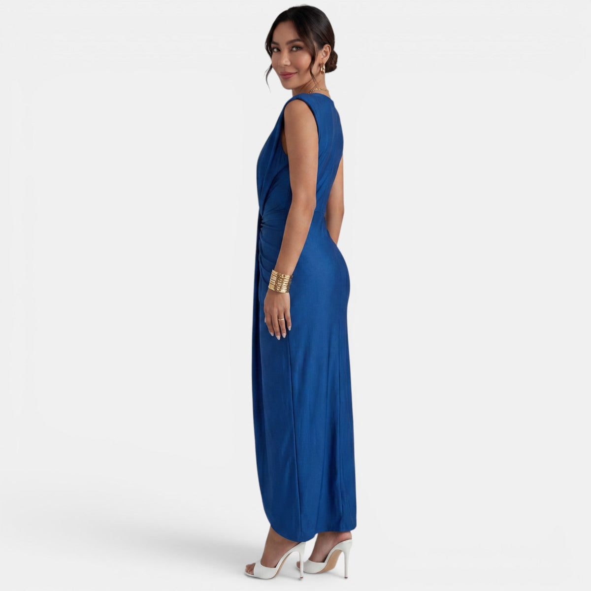 Vestido Largo Ajustado Elegante Mujer