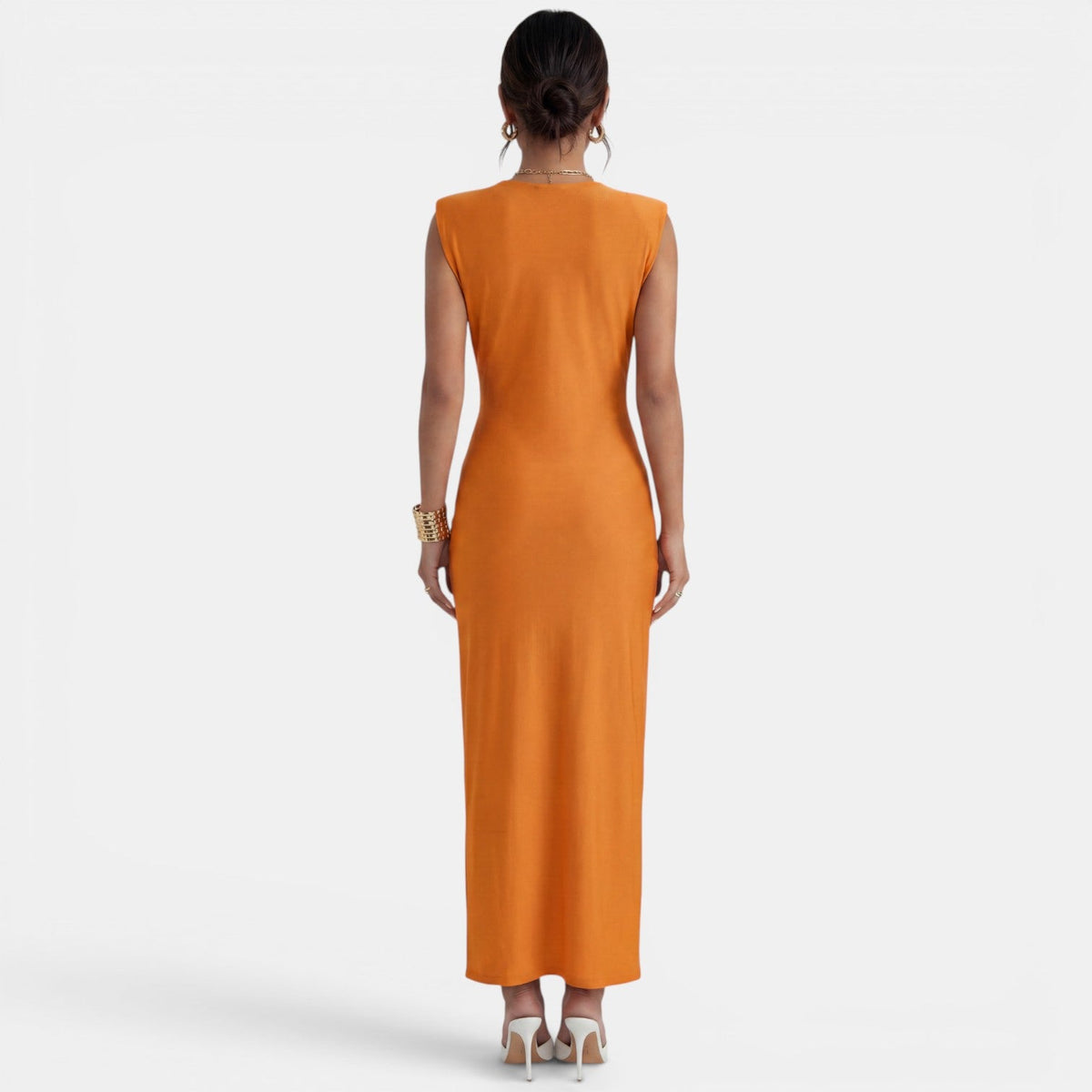 Vestido Largo Ajustado Elegante Mujer