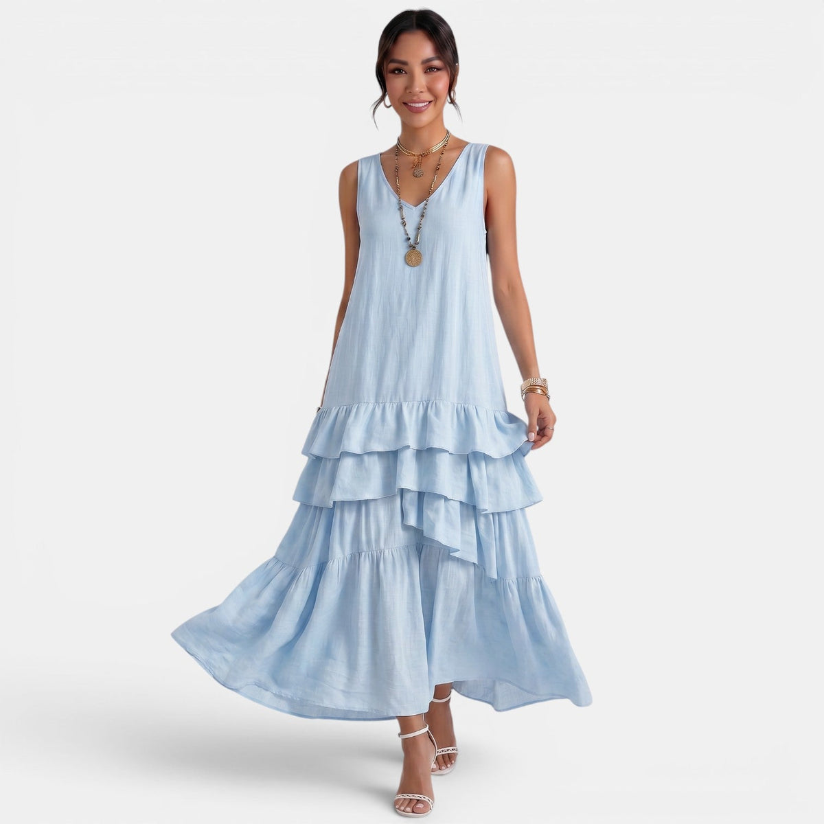 Vestido Largo Verano Mujer