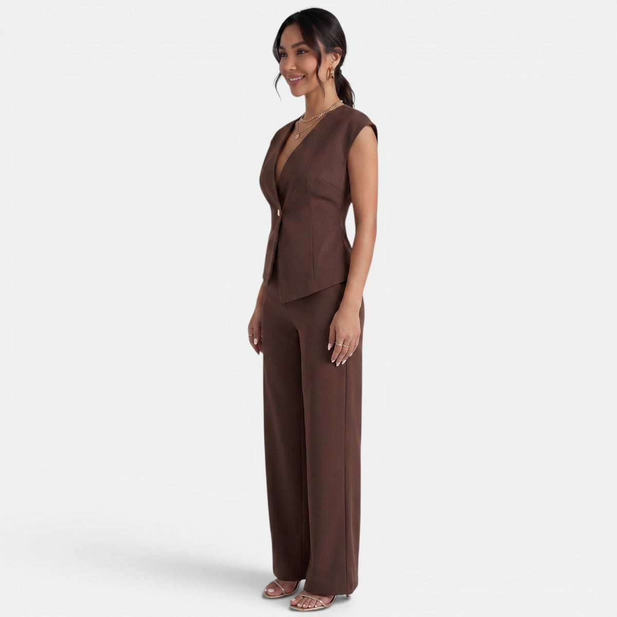 Conjunto Mujer Blazer Pantalón Elegante
