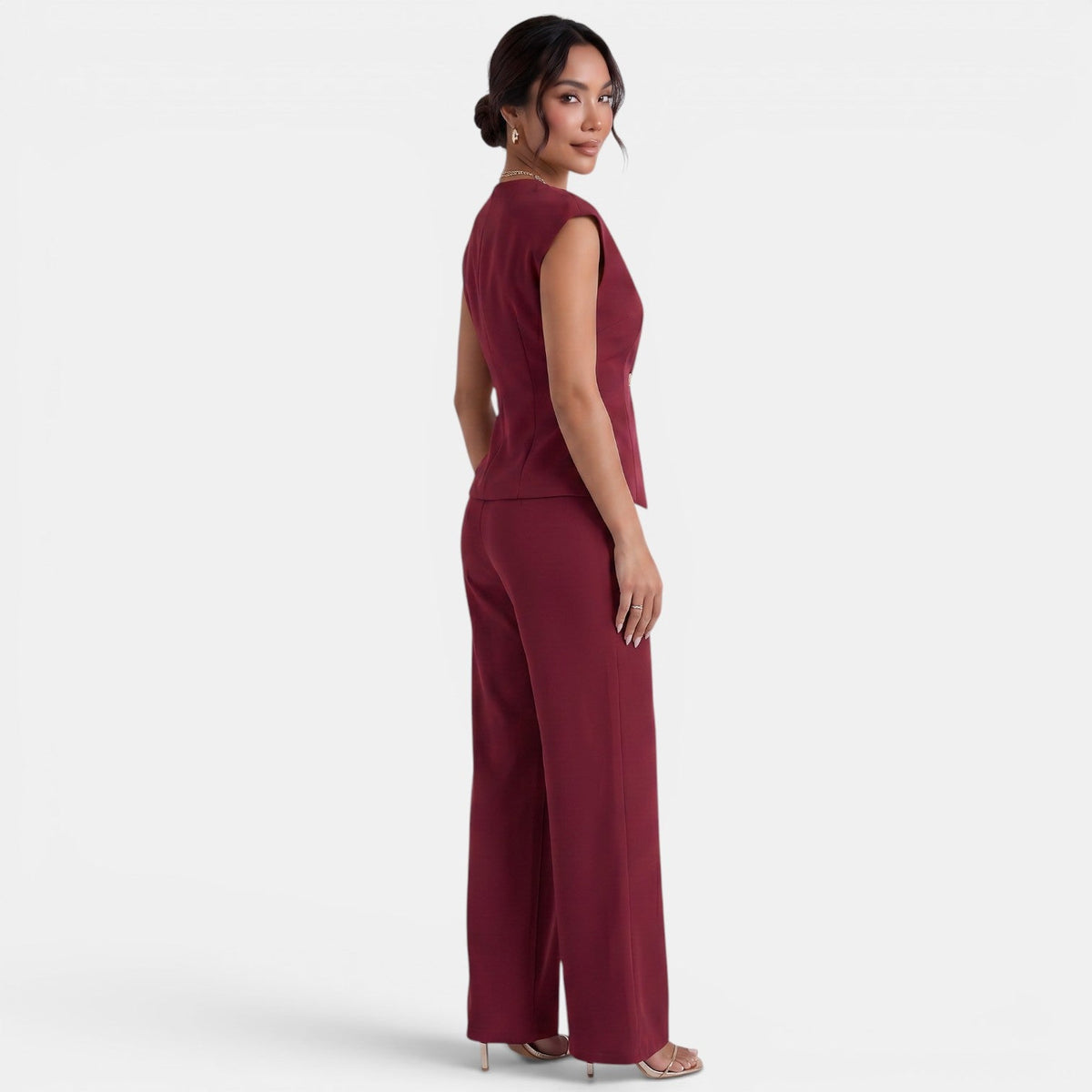 Conjunto Mujer Blazer Pantalón Elegante