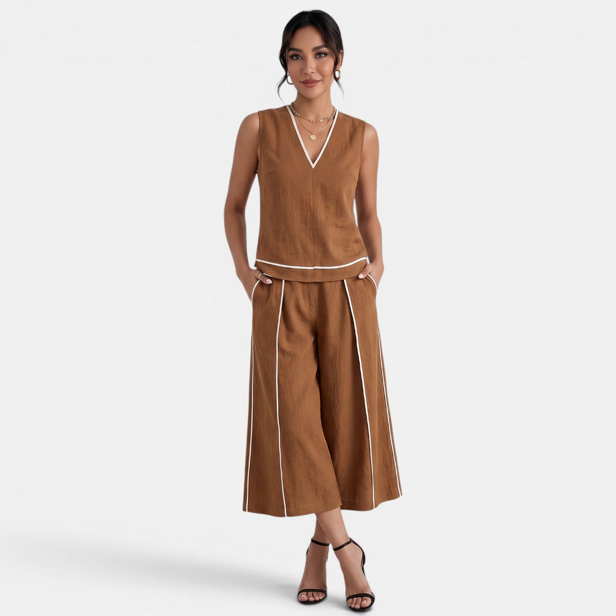 Conjunto Lino Mujer Verano