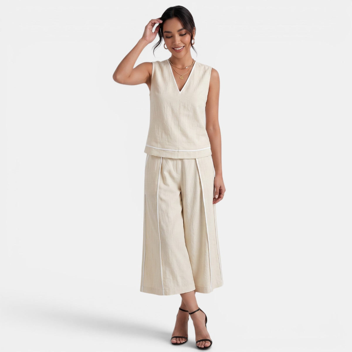 Conjunto Lino Mujer Verano