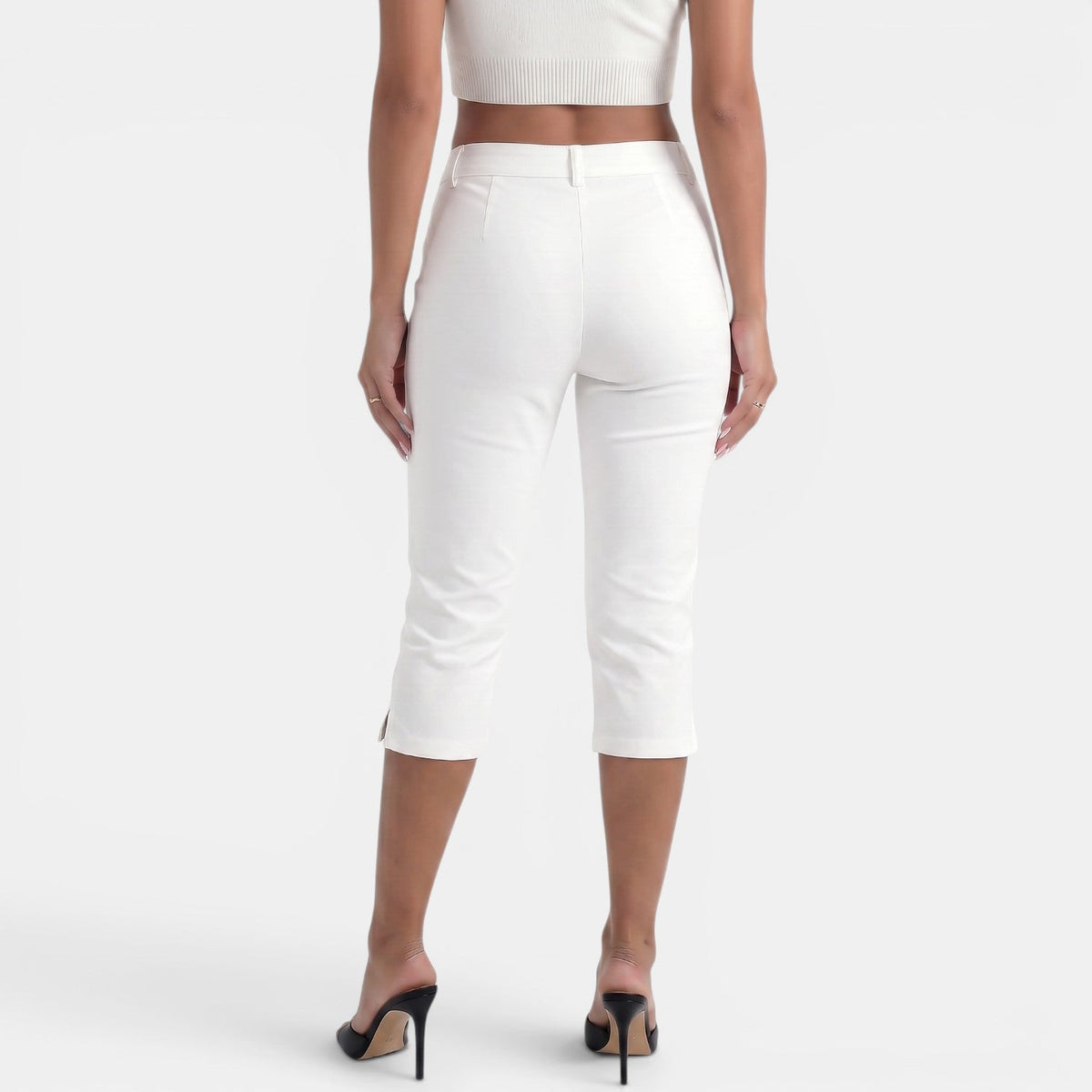 Pantalón Capri Lunares Mujer