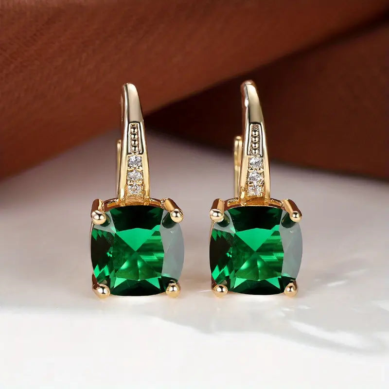 Pendientes Aro con Zafiro