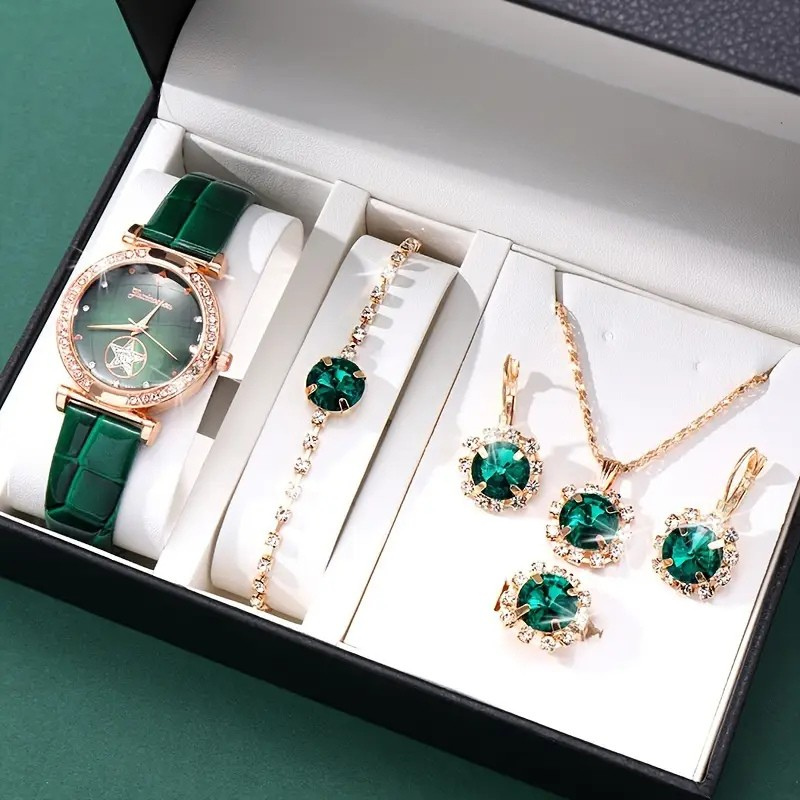 Set de Joyería Verdantra Tiempo