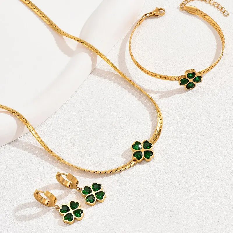 Set de Joyería Trébol