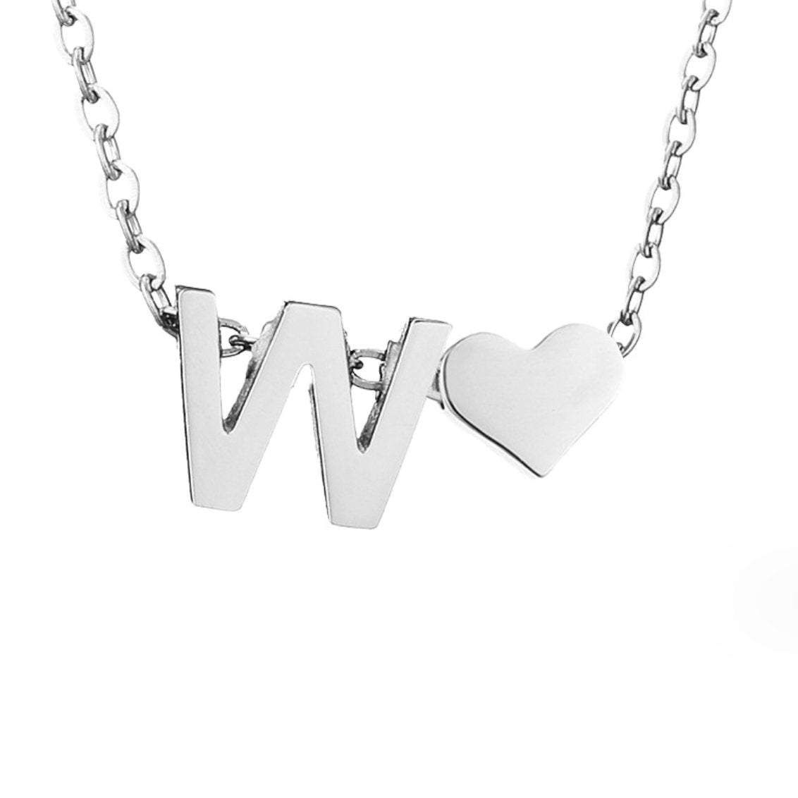 Collar Inicial Atemporal con Corazón