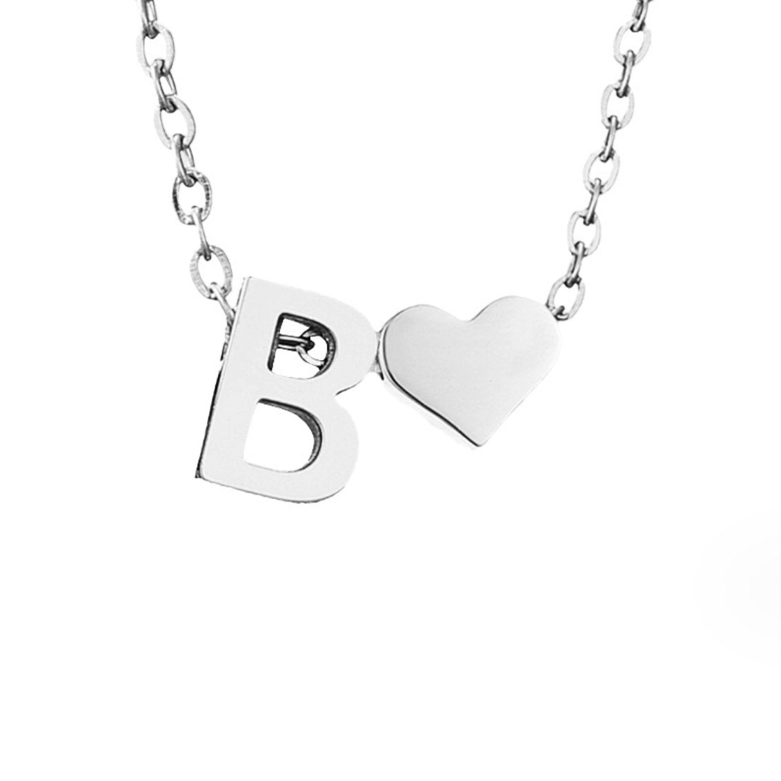Collar Inicial Atemporal con Corazón