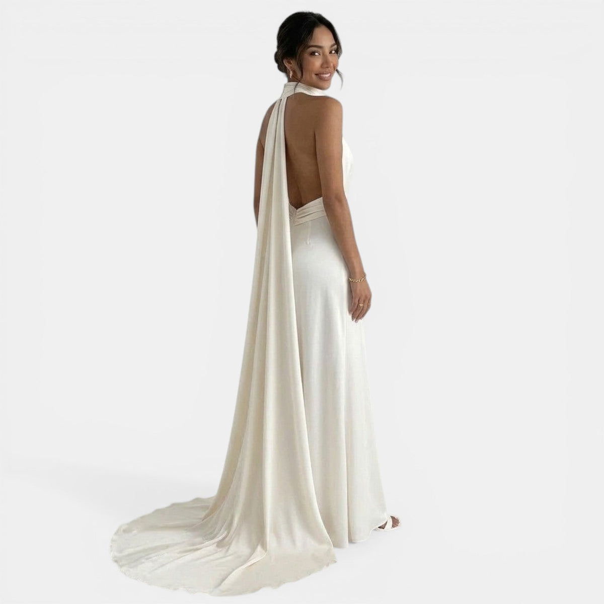 Vestido Novia Largo Ajustado