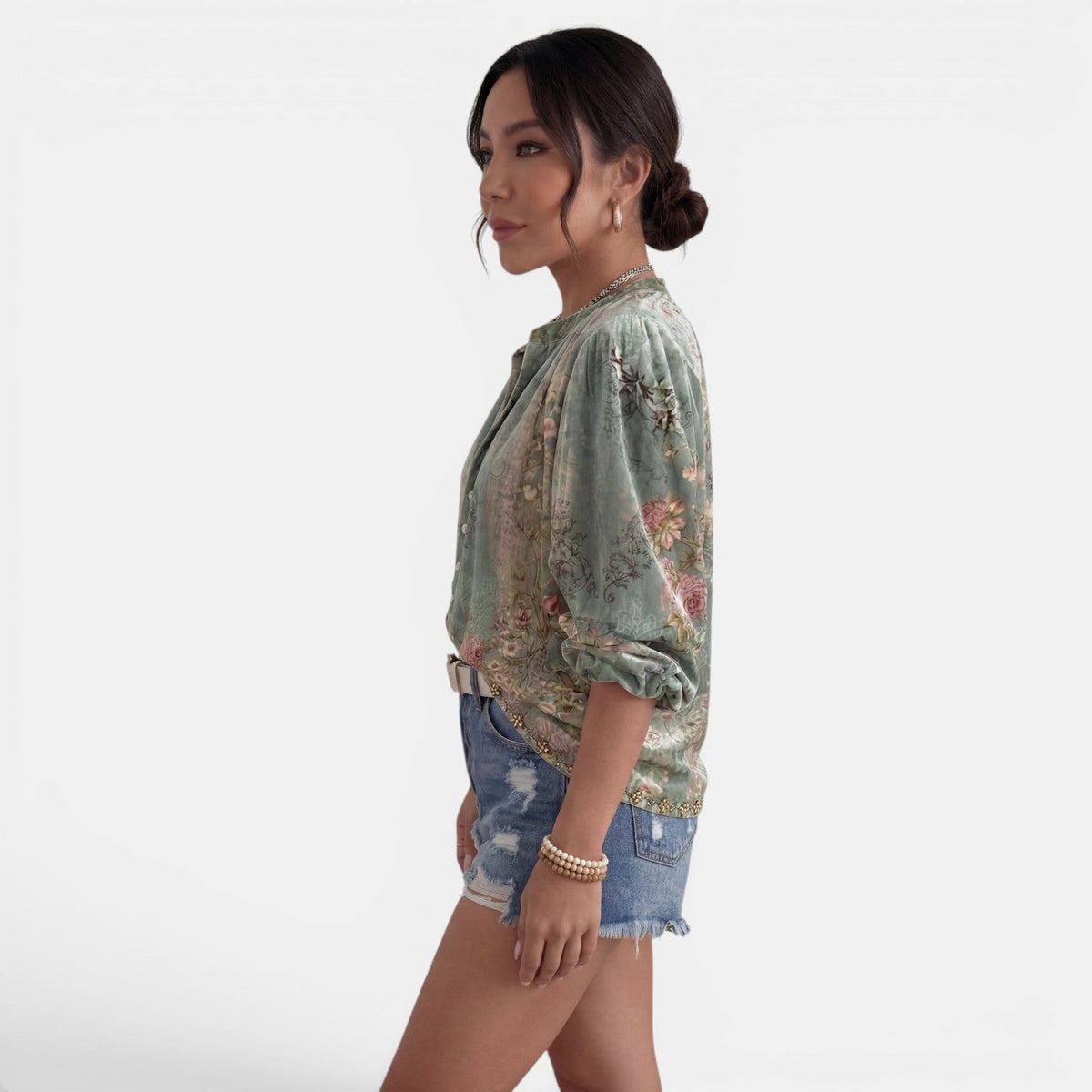 Blusa Boho Mujer Floral