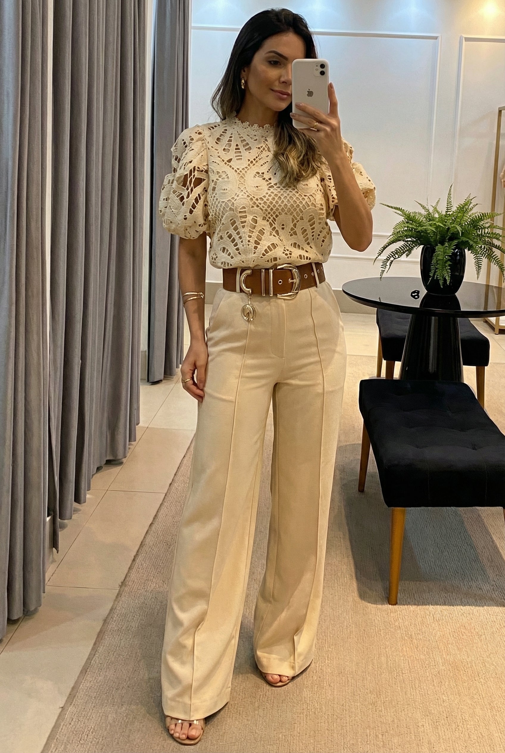 María | Conjunto de Blusa y Pantalón