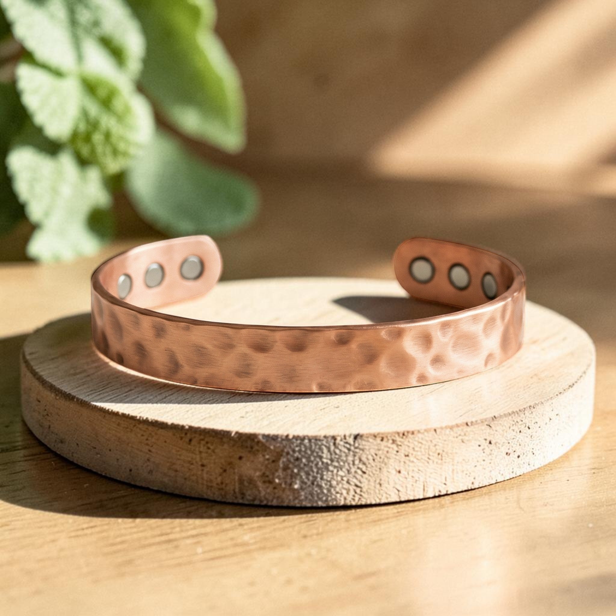 Pulsera Piedra Antigua de Cobre