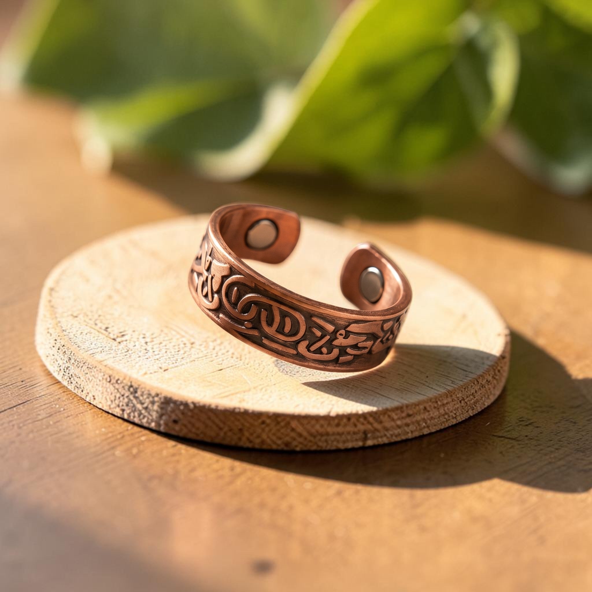 Anillo Brote de Cobre