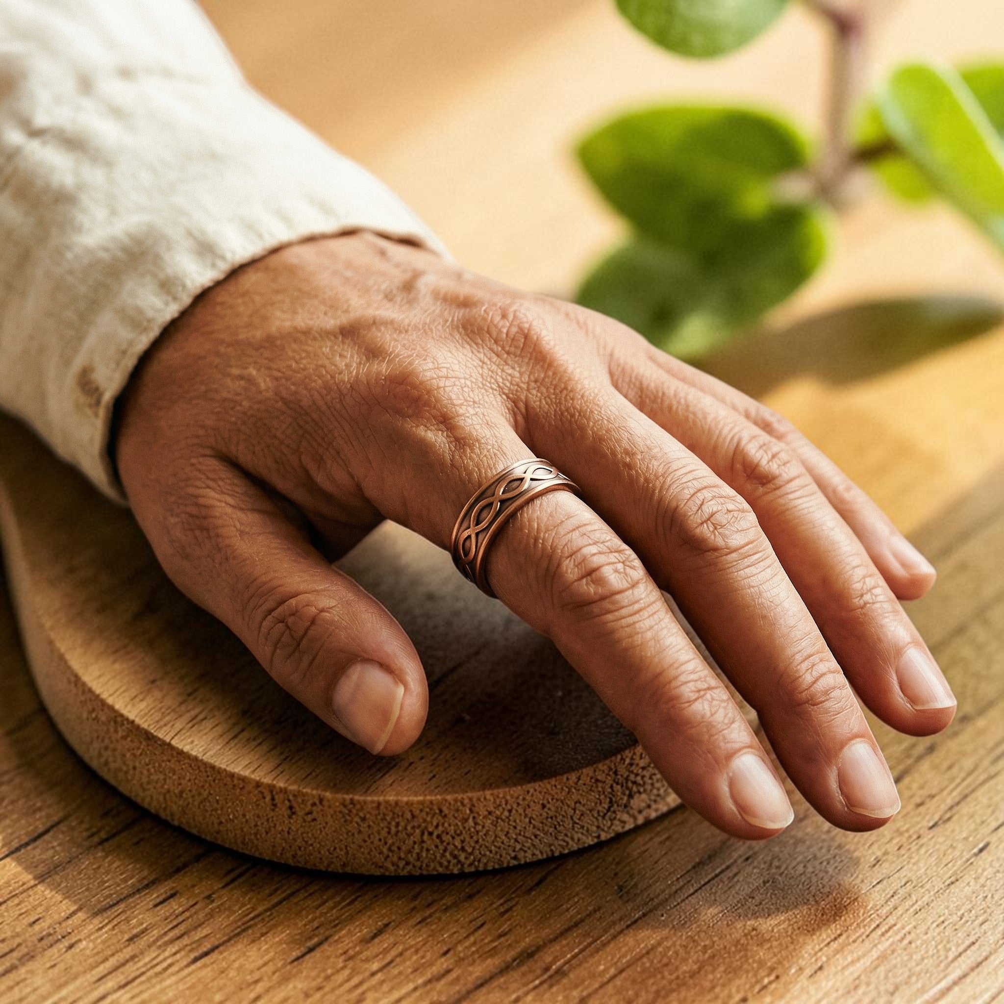 Anillo Brasa de Cobre