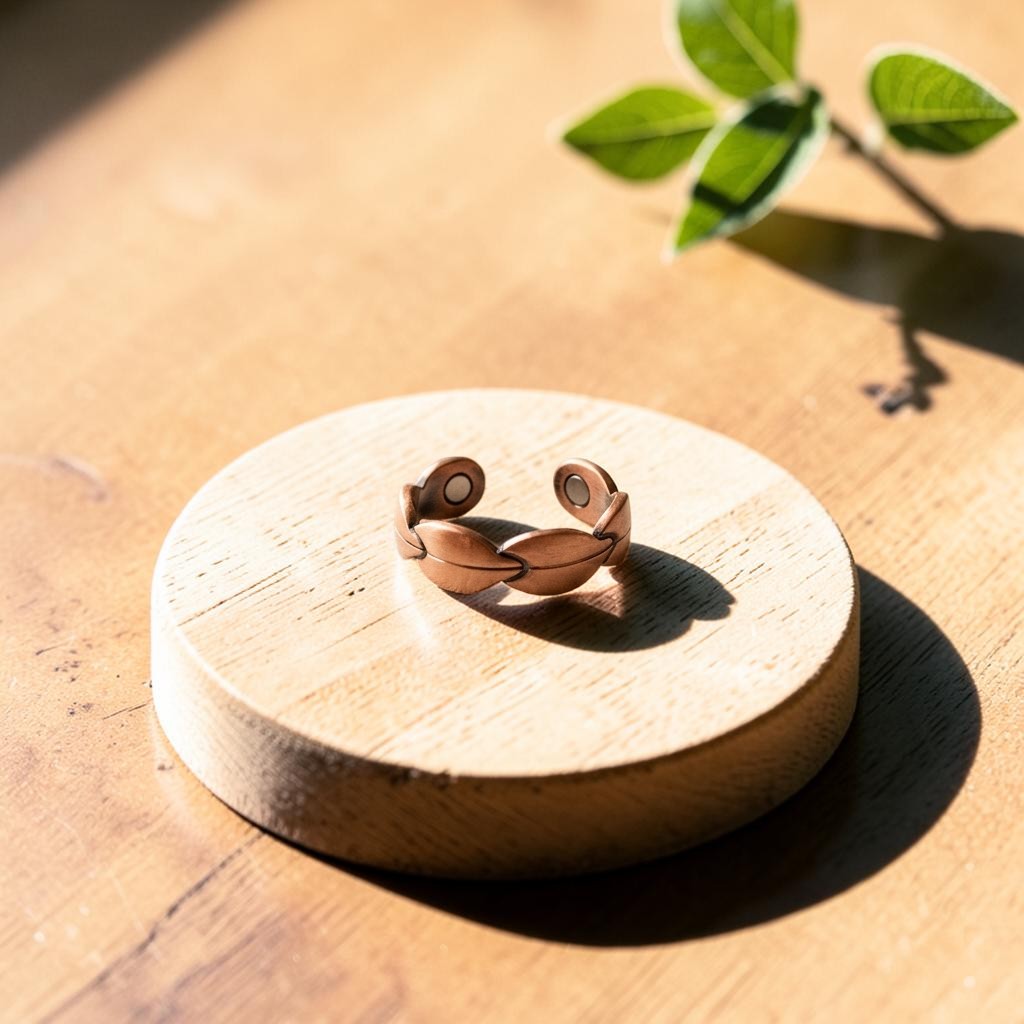 Anillo Nudo de Cobre