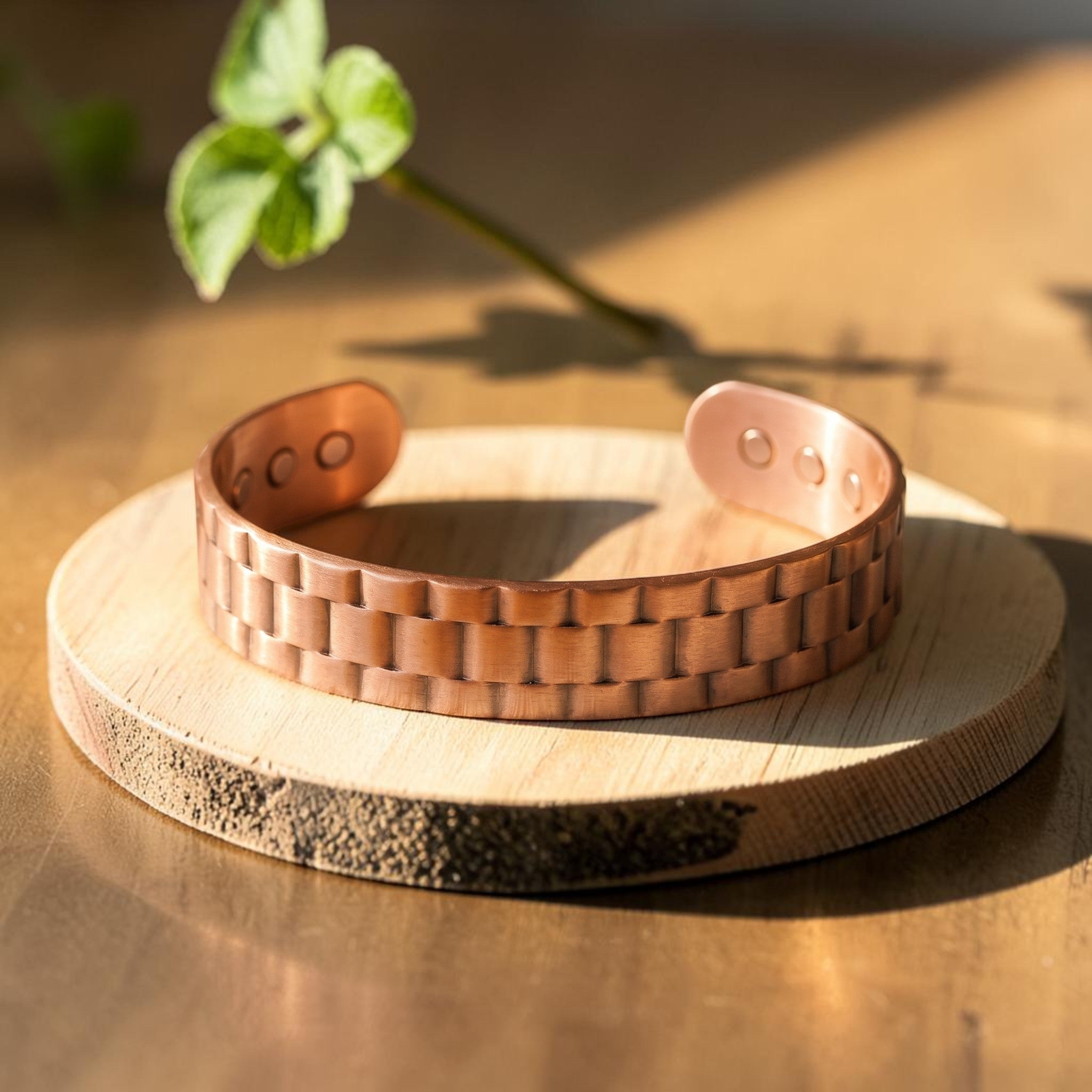 Pulsera Hombre Mineral de Cobre