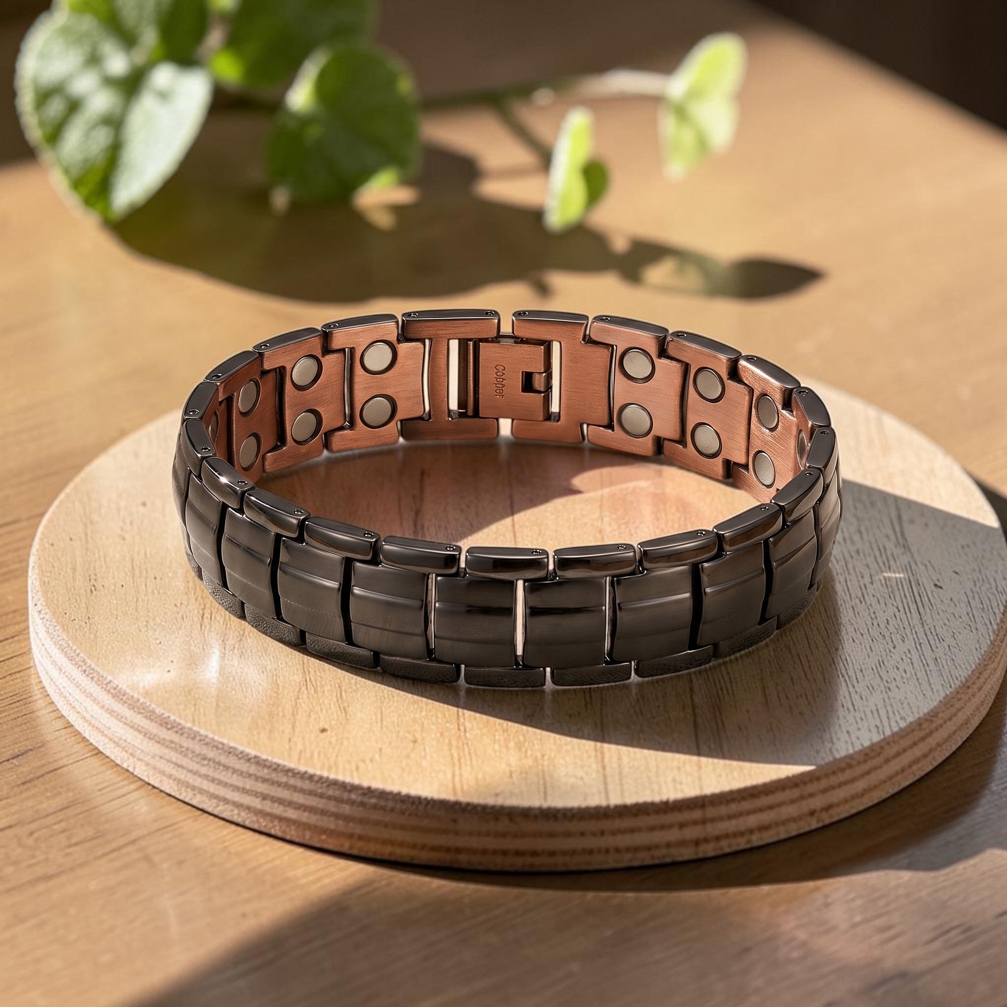 Pulsera Hombre Ocre de Cobre