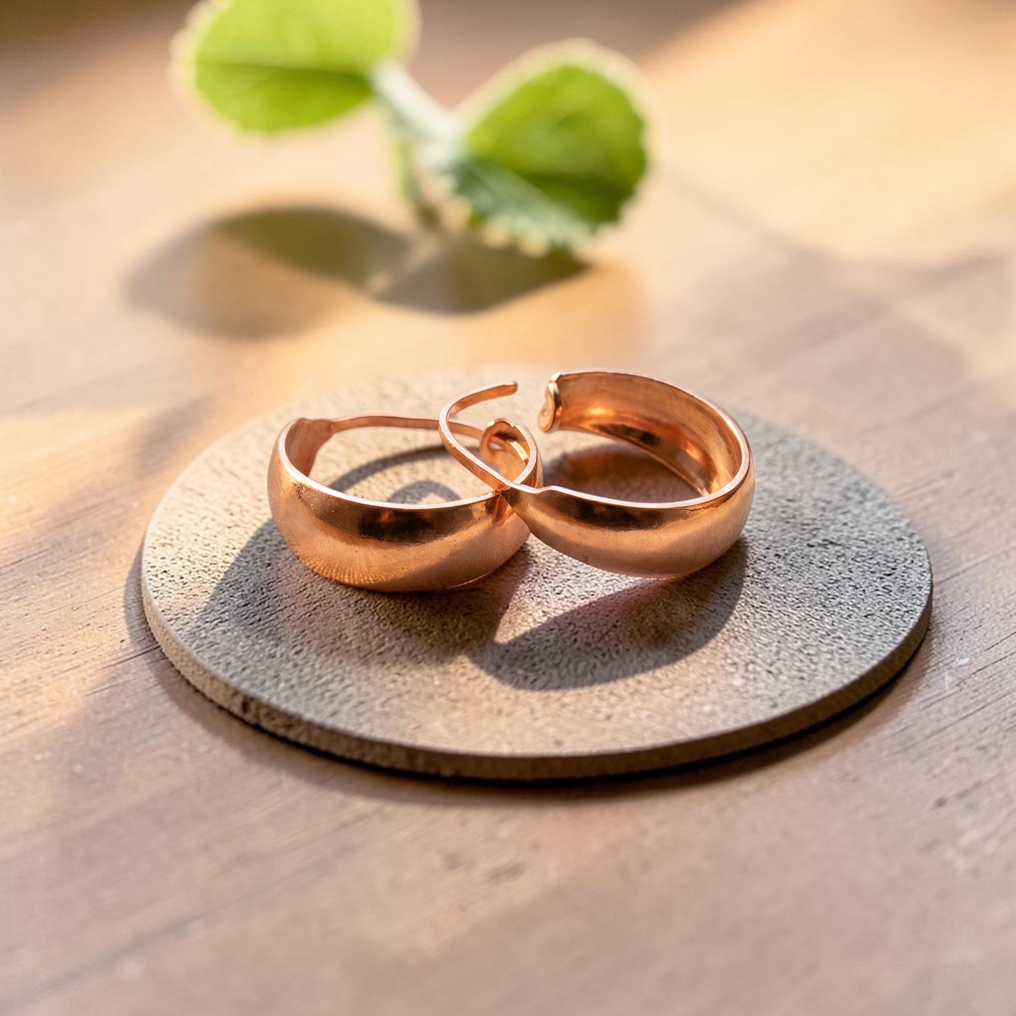 Pendientes Canada de Cobre