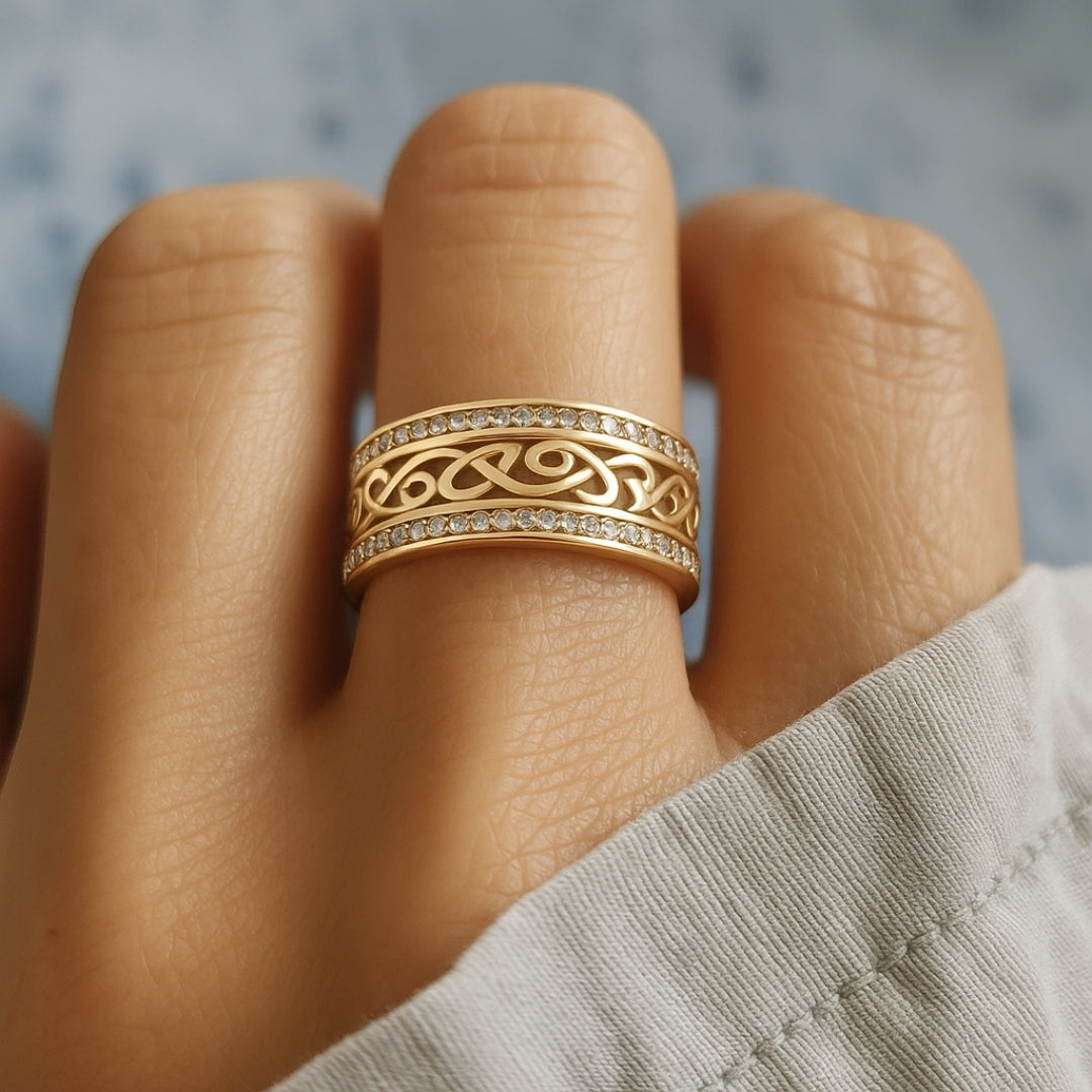 Anillo Oro "Luce Vuota"