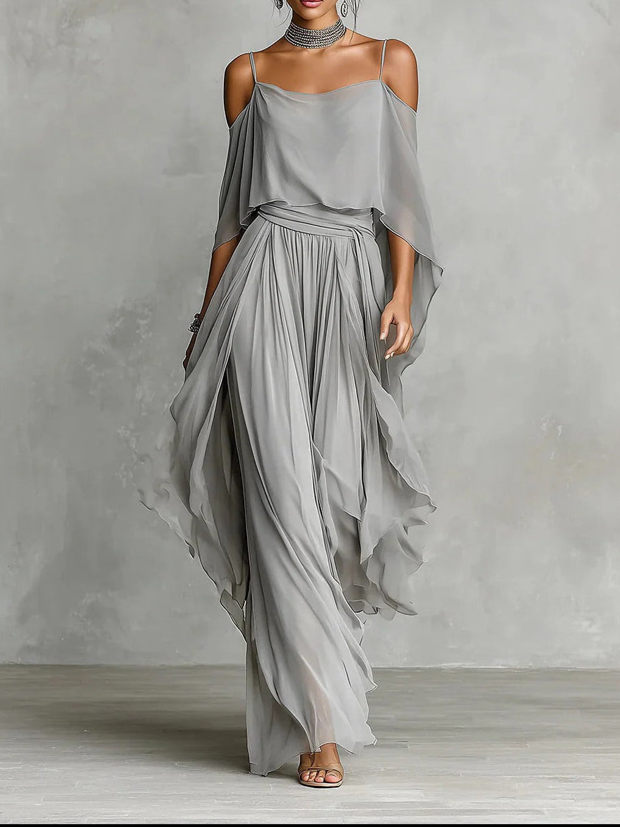 Isabela | Conjunto Fluido de Top y Pantalón