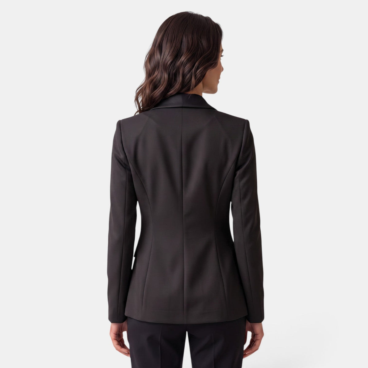 Blazer Mujer Holgado con Solapa