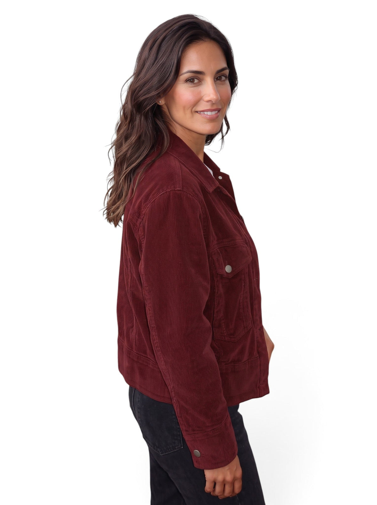 Chaqueta Mujer Casual de Corte Relajado y Versátil