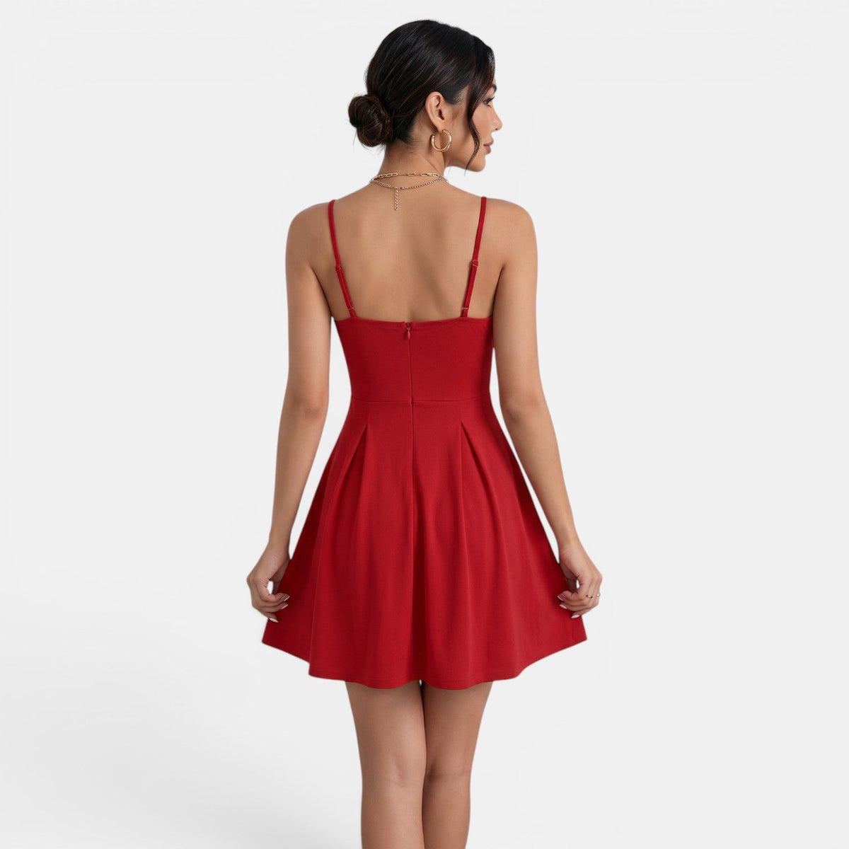 Vestido Midi Floral Mujer Verano