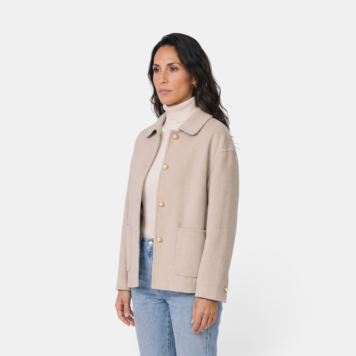 Chaqueta de Cashmere Mujer Premium – Cárdigan Elegante y Cómodo