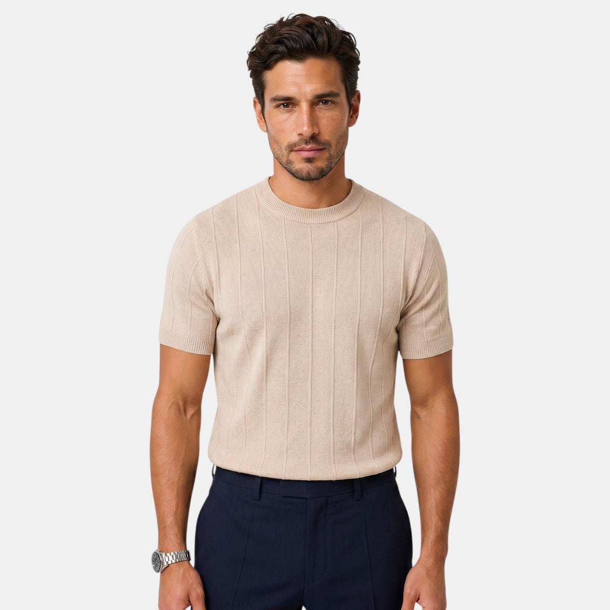 Camiseta Hombre Premium Slim Fit – Ligera y Fresca