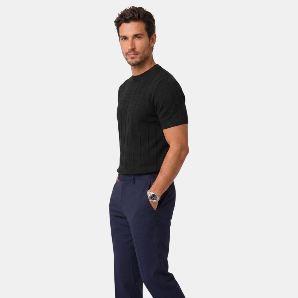 Camiseta Hombre Premium Slim Fit – Ligera y Fresca