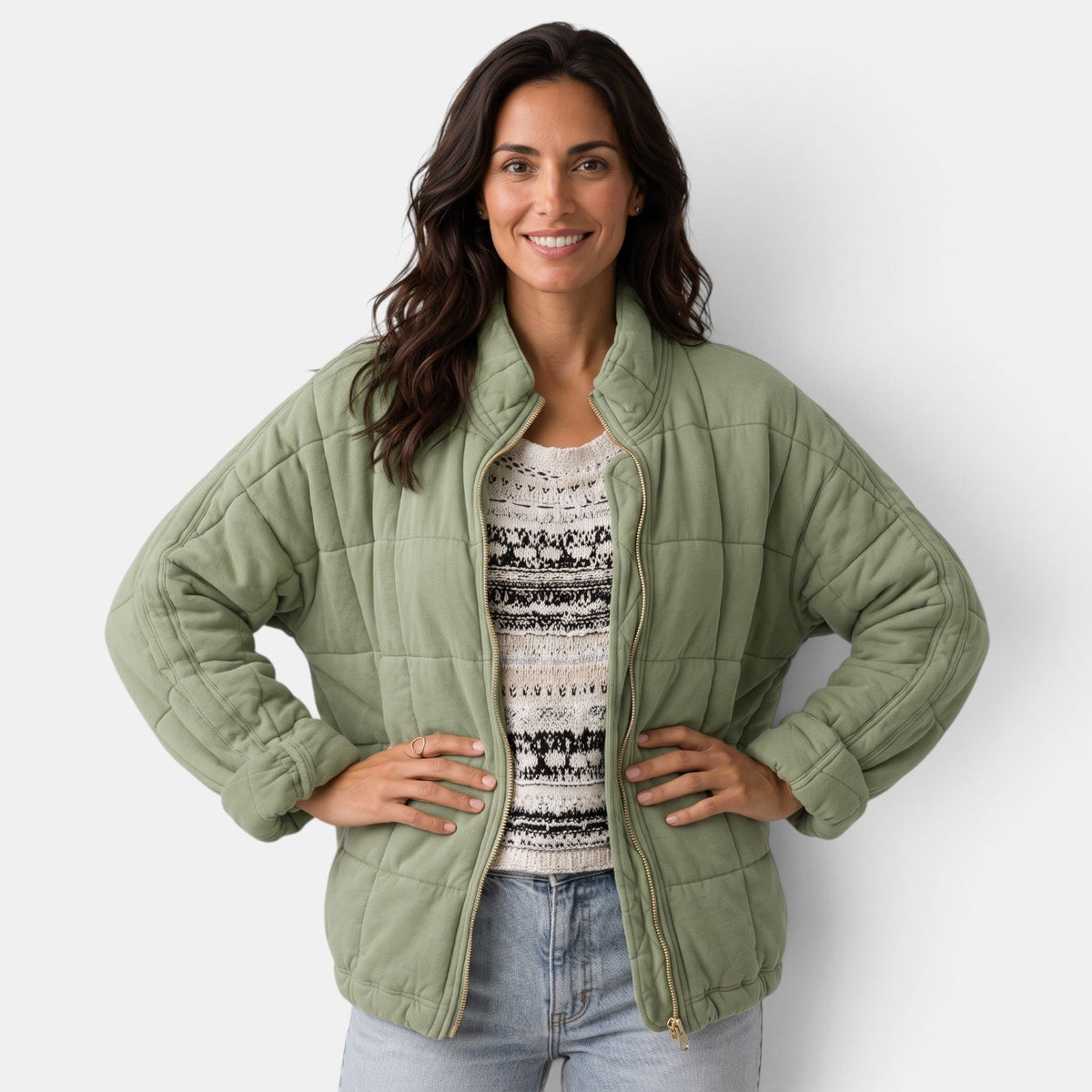Chaqueta Acolchada Mujer Oversize