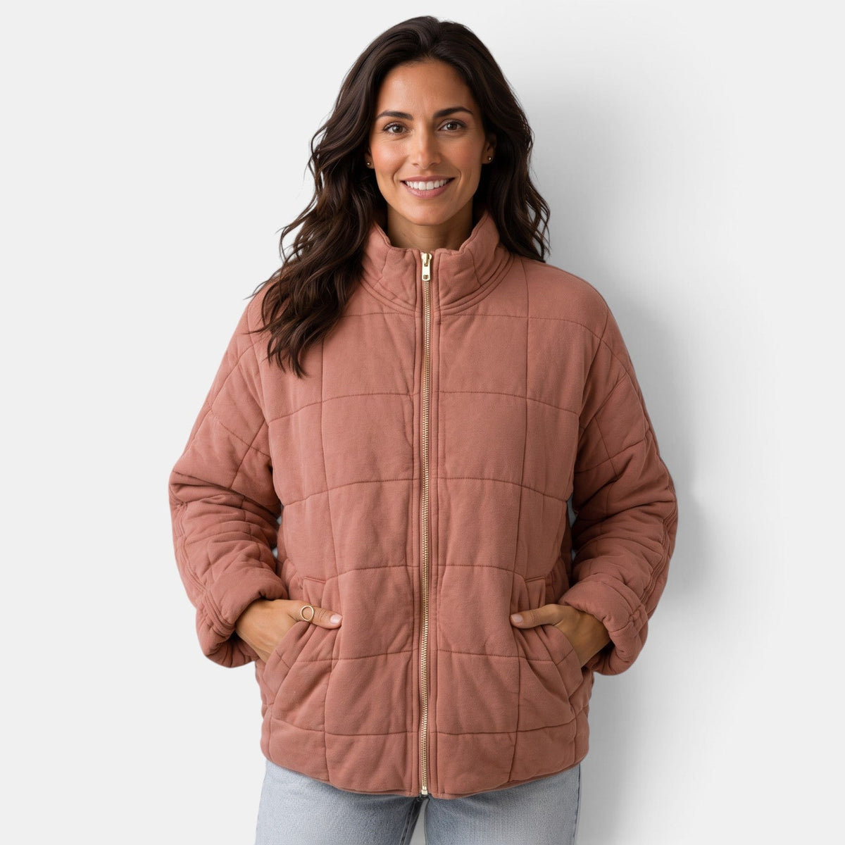 Chaqueta Acolchada Mujer Oversize