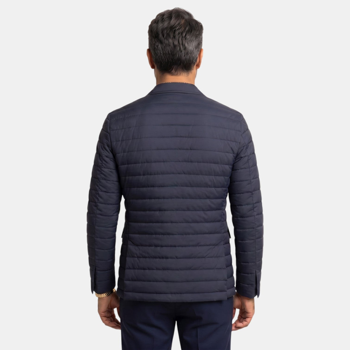 Blazer Acolchado Hombre Premium – Americana Ligera de Algodón para Otoño e Invierno