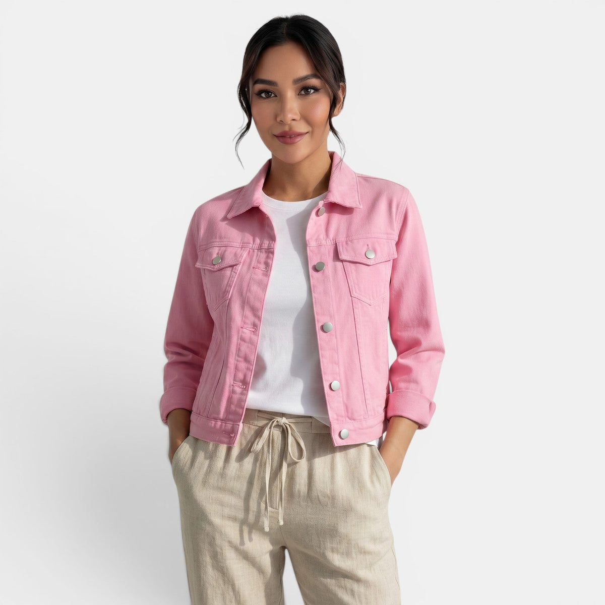 Chaqueta Vaquera Mujer Primavera