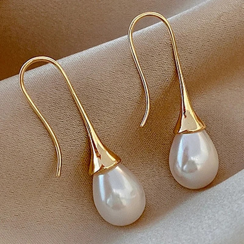 Pendientes Clásicos Perlas Helena