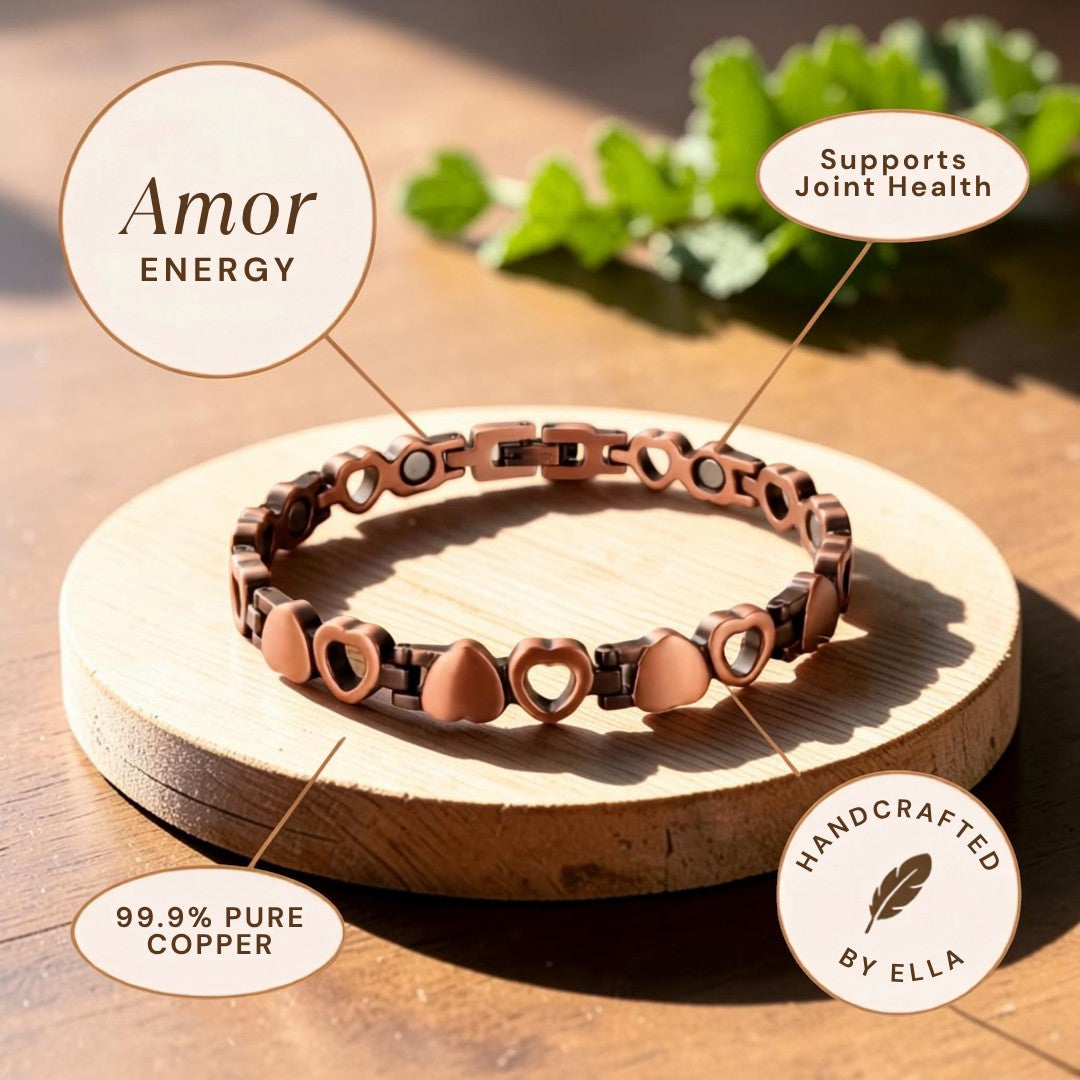 Tobillera Amor de Cobre