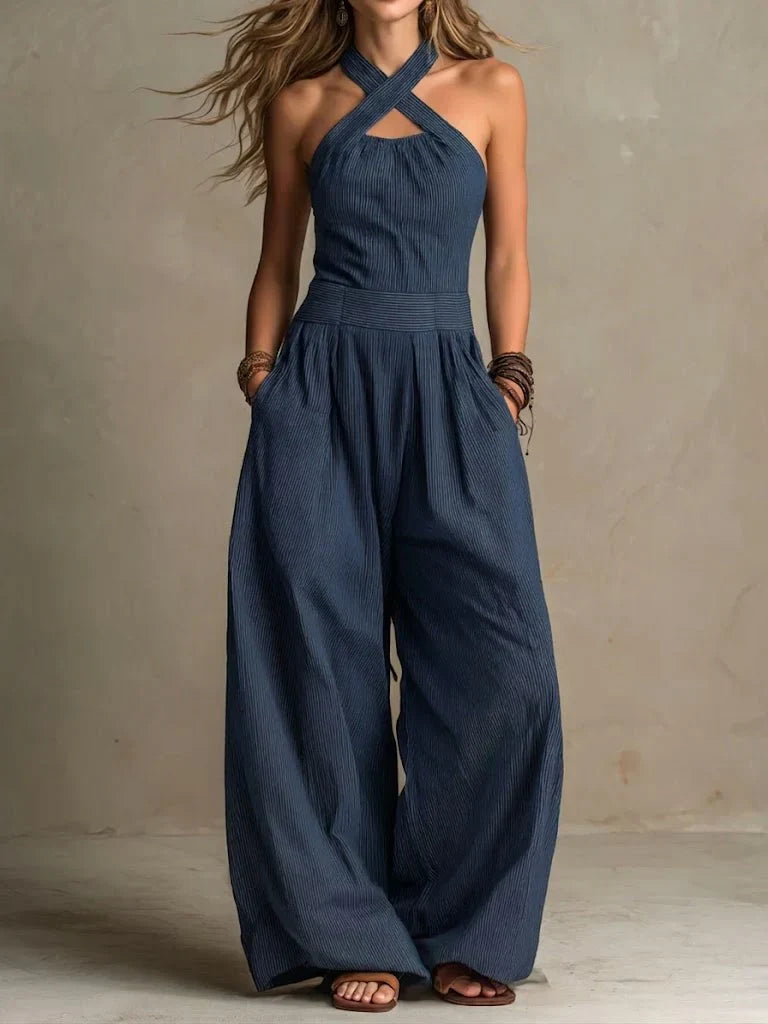 Daniela | Mono Largo con Escote Halter