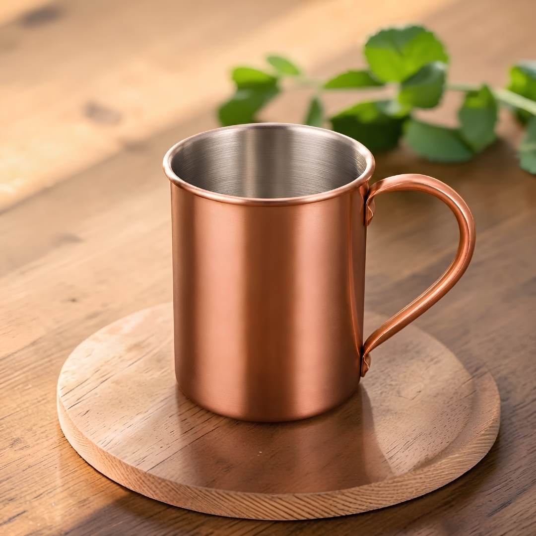 Taza Lisa de Cobre