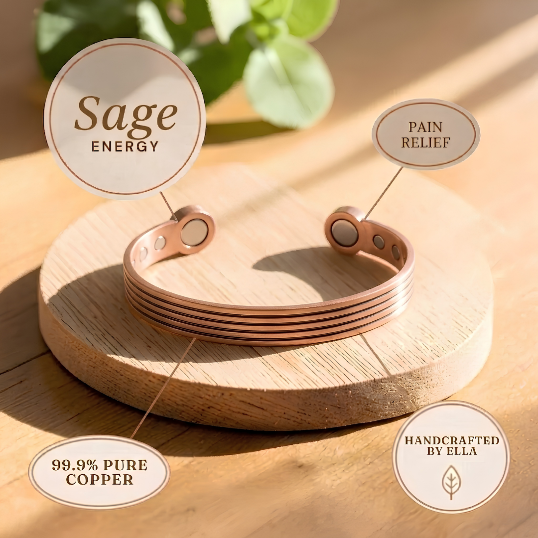 Pulsera Salvia de Cobre 2